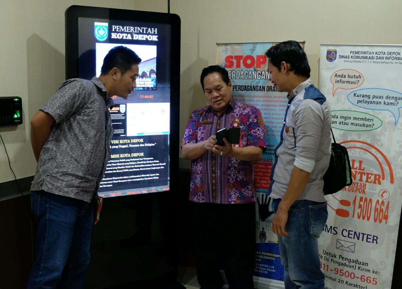 Pelajari Smart City, Kabupaten Murung Raya Kunjungi Diskominfo Depok